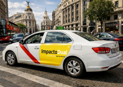 Publicidad en Taxis